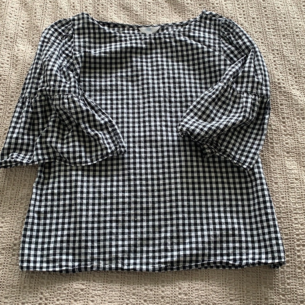 Gingham Blouse